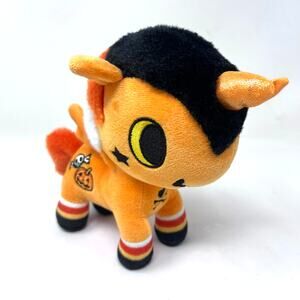 Tokidoki Unicorno Candycorno Plush After Dark Series 4 Halloween Orange Unicorn